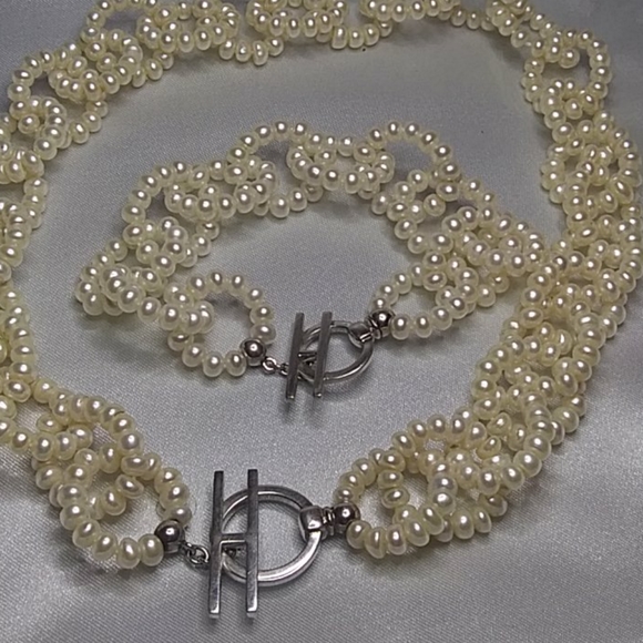 Honora Freshwater link Necklace